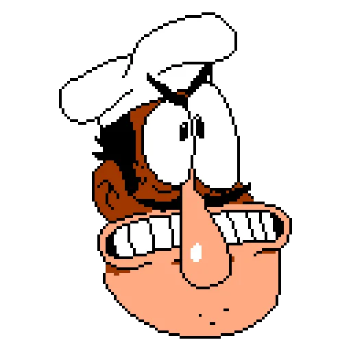😠 Стикер «Pizza Tower Peppino» для Telegram