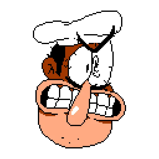 😡 Стикер «Pizza Tower Peppino» для Telegram