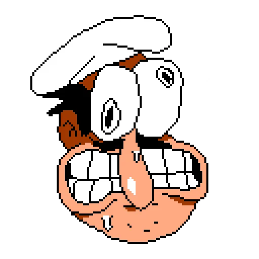 😰 Стикер «Pizza Tower Peppino» для Telegram