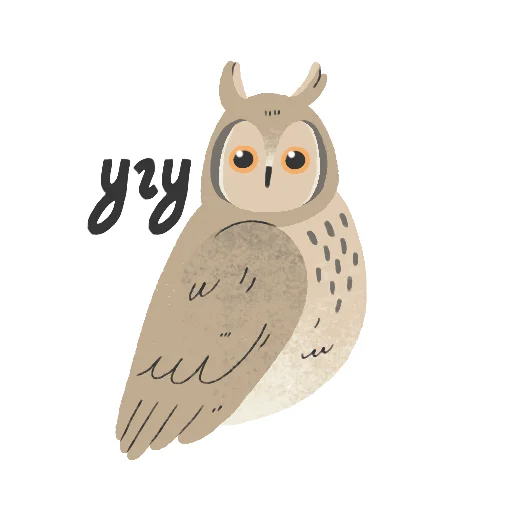 🦉 Стикер «ptushki» для Telegram