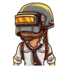 Стикер 30 ⛑ PUBG (пабг)