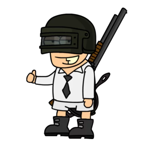 👍 Стикер «PUBG MOBILE» для Telegram
