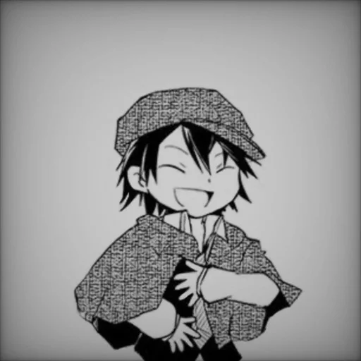 🌟 Стикер «Ranpo Edogawa» для Telegram