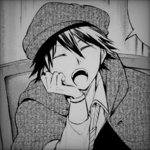 Стикерпак Ranpo Edogawa для Telegram — скачать