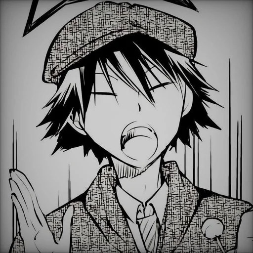 🌟 Стикер «Ranpo Edogawa» для Telegram