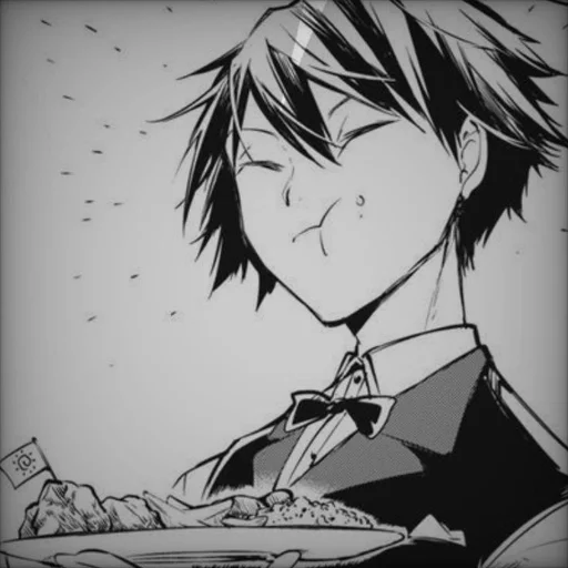 🌟 Стикер «Ranpo Edogawa» для Telegram