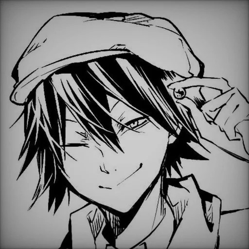 🌟 Стикер «Ranpo Edogawa» для Telegram