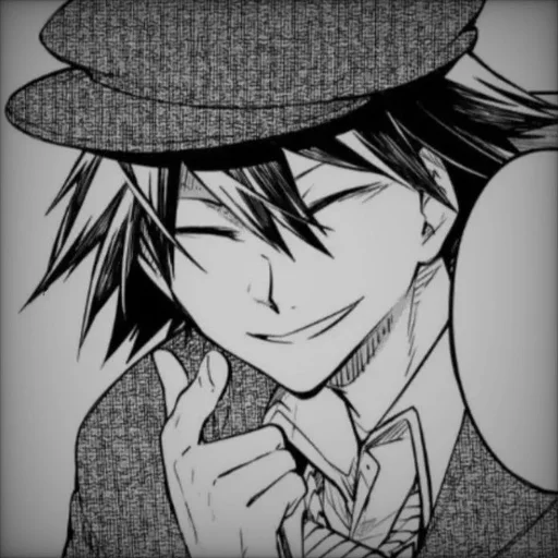 🌟 Стикер «Ranpo Edogawa» для Telegram
