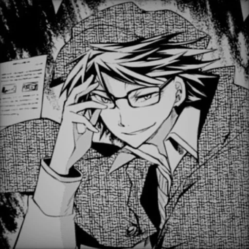 🌟 Стикер «Ranpo Edogawa» для Telegram