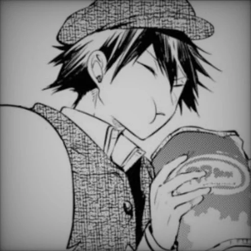 🌟 Стикер «Ranpo Edogawa» для Telegram