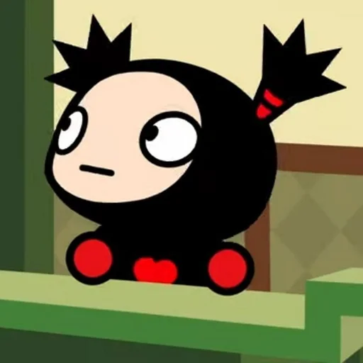 🤨 Стикер «pucca ama garu» для Telegram