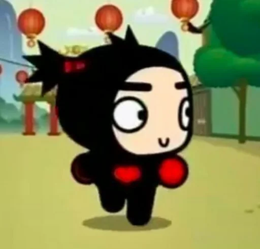 😁 Стикер «pucca ama garu» для Telegram