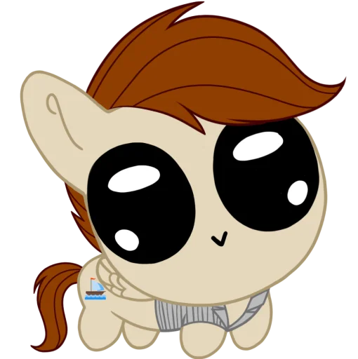 ⛵ Стикер «Пучеглазки mlp» для Telegram