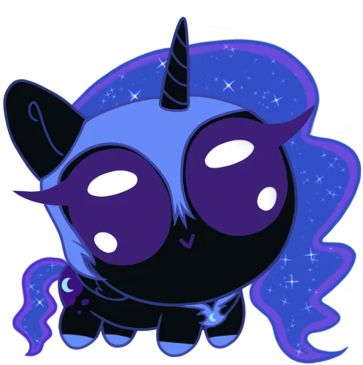 🌃 Стикер «Пучеглазки mlp» для Telegram
