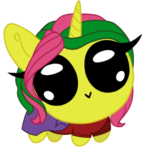 🌷 Стикер «Пучеглазки mlp» для Telegram