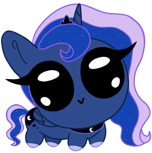 🌙 Стикер «Пучеглазки mlp» для Telegram