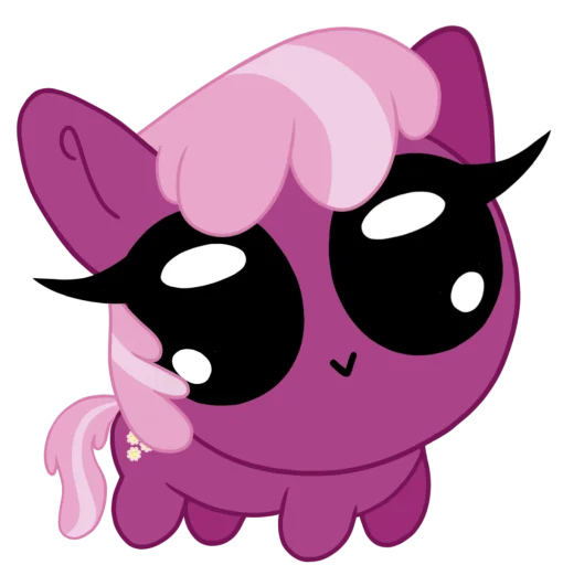 🌸 Стикер «Пучеглазки mlp» для Telegram