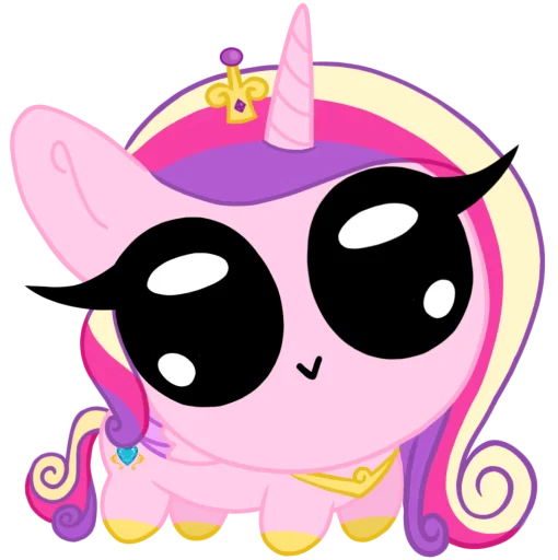 💗 Стикер «Пучеглазки mlp» для Telegram