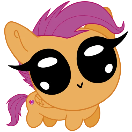 🐱 Стикер «Пучеглазки mlp» для Telegram