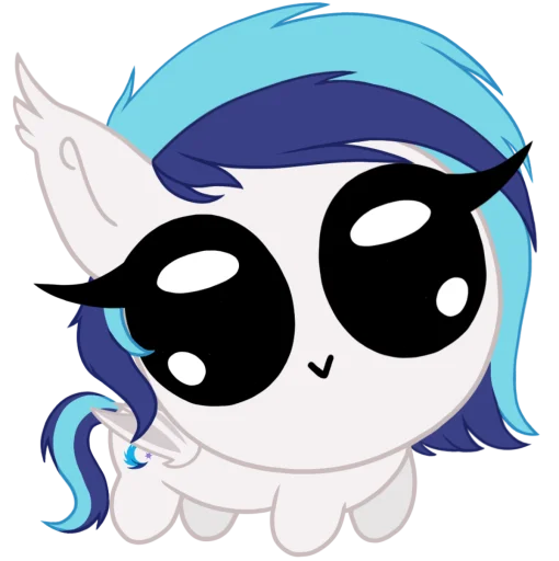 🦇 Стикер «Пучеглазки mlp» для Telegram