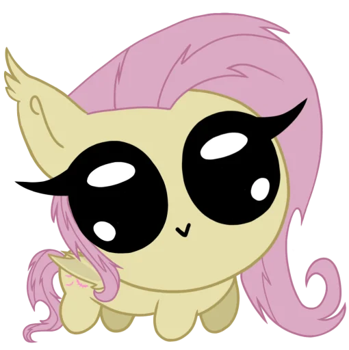 🦋 Стикер «Пучеглазки mlp» для Telegram