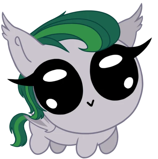 😀 Стикер «Пучеглазки mlp» для Telegram