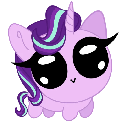 🌃 Стикер «Пучеглазки mlp» для Telegram