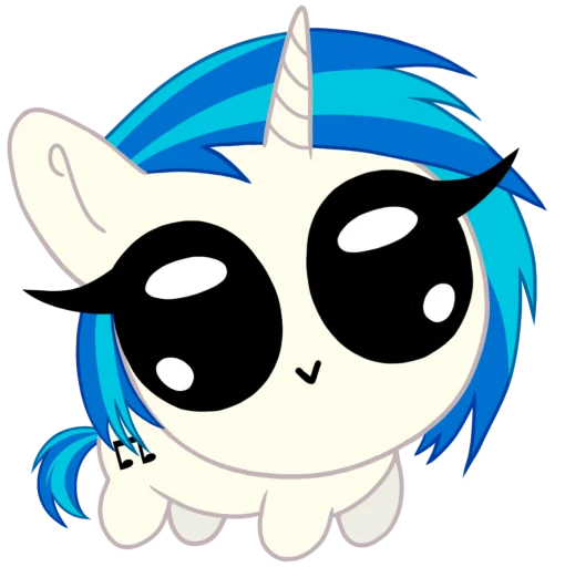 🎶 Стикер «Пучеглазки mlp» для Telegram