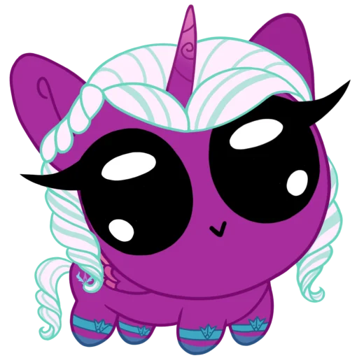 🎊 Стикер «Пучеглазки mlp» для Telegram