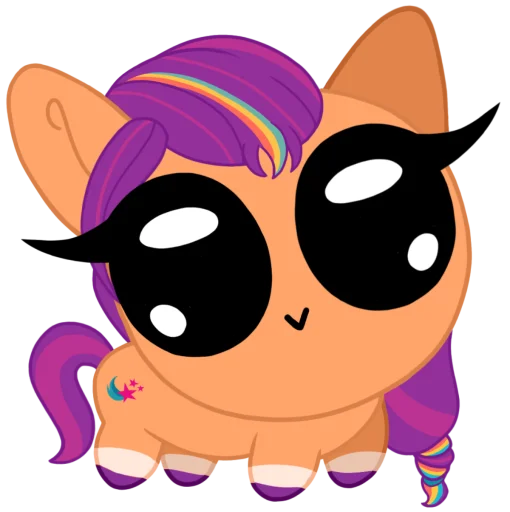 ✴️ Стикер «Пучеглазки mlp» для Telegram