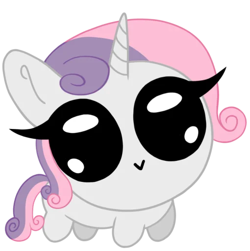 🎉 Стикер «Пучеглазки mlp» для Telegram