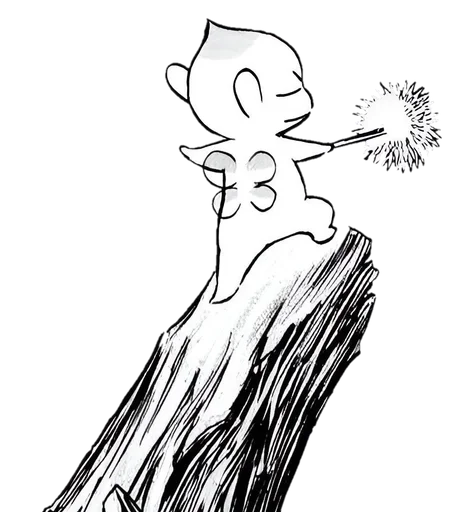 🖤 Стикер «Puck Quartino» для Telegram