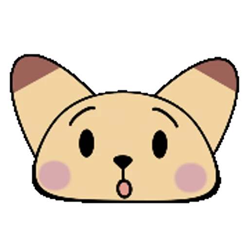 😮 Стикер «Pudding Fox» для Telegram