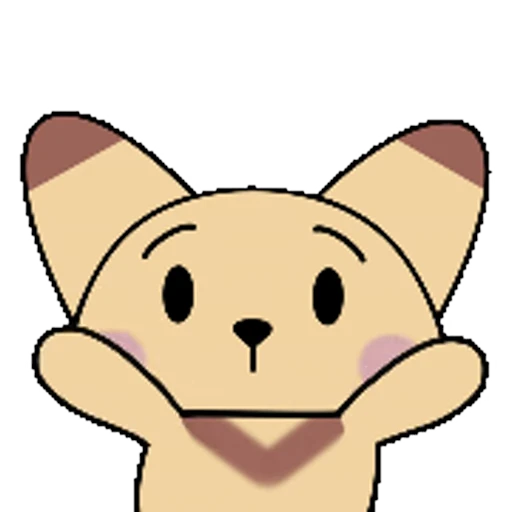 Стикерпак Pudding Fox для Telegram