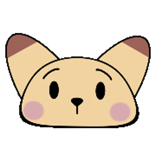 😳 Стикер «Pudding Fox» для Telegram