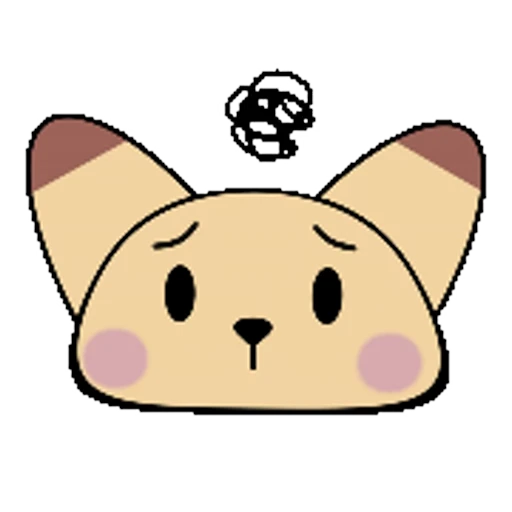 💭 Стикер «Pudding Fox» для Telegram
