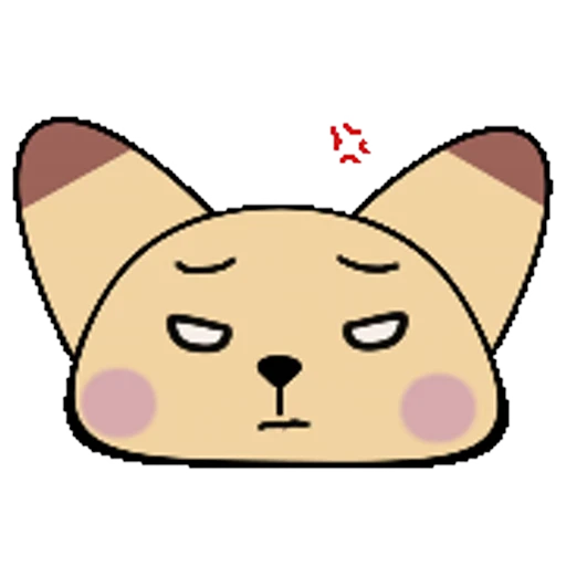 💢 Стикер «Pudding Fox» для Telegram