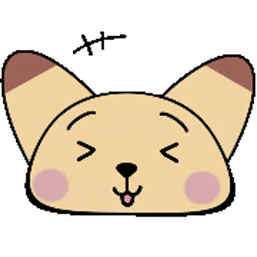 😊 Стикер «Pudding Fox» для Telegram