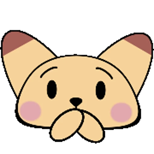 🫣 Стикер «Pudding Fox» для Telegram