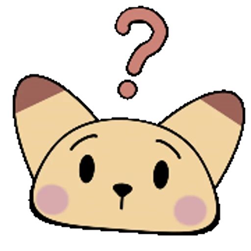 ❓ Стикер «Pudding Fox» для Telegram