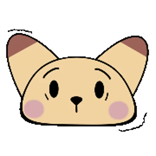 😶 Стикер «Pudding Fox» для Telegram