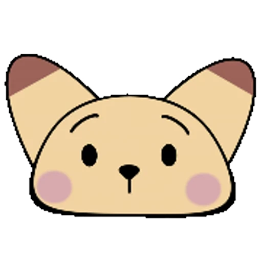 😮 Стикер «Pudding Fox» для Telegram