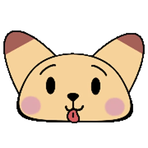 😛 Стикер «Pudding Fox» для Telegram