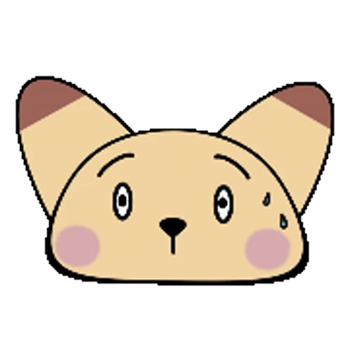 😓 Стикер «Pudding Fox» для Telegram