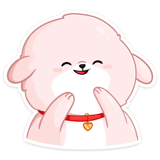 ☺️ Стикер «Новогодний Пудинг» для Telegram