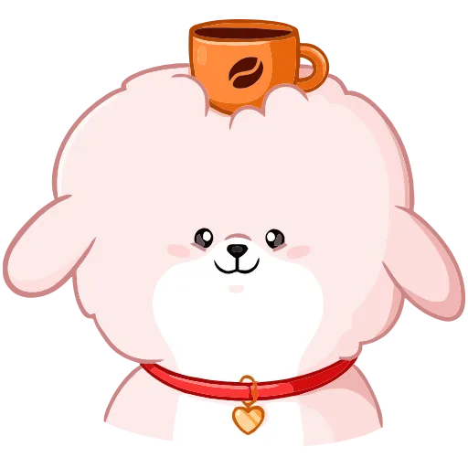 ☕️ Эмодзи «Пудинг» для Telegram