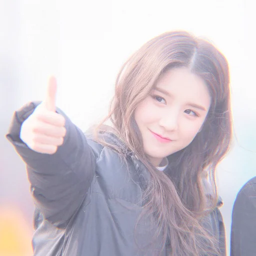 🙋‍♀ Стикер «korean girl» для Telegram