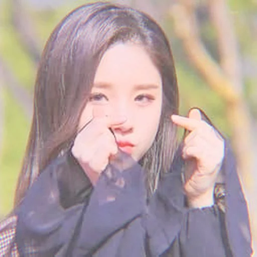 🙋‍♀ Стикер «korean girl» для Telegram