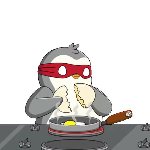 🥚 Стикер «Pudy for» для Telegram
