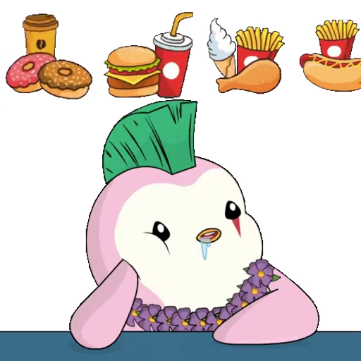 🍳 Стикер «Pudy for» для Telegram